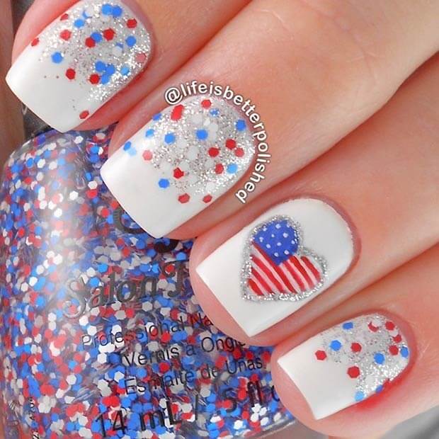 22 Patriotic Fourth of July Nails You'll Want to Rock This Season