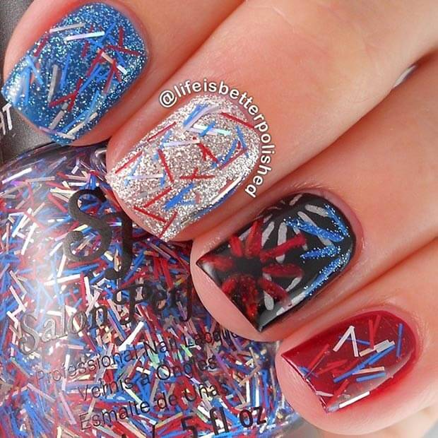 fourth of july nails 10