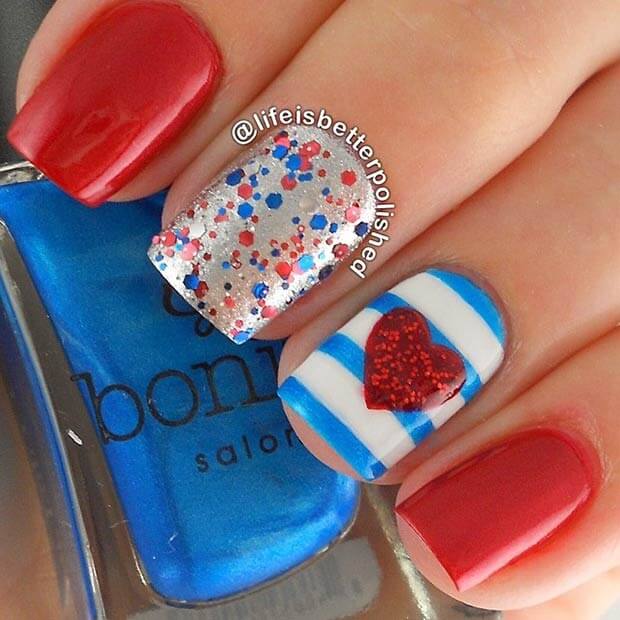 fourth of july nails 15