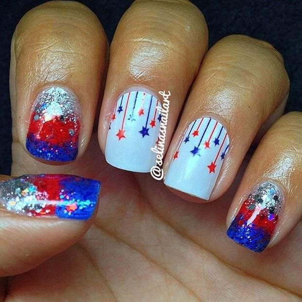 22 Patriotic Fourth of July Nails You'll Want to Rock This Season