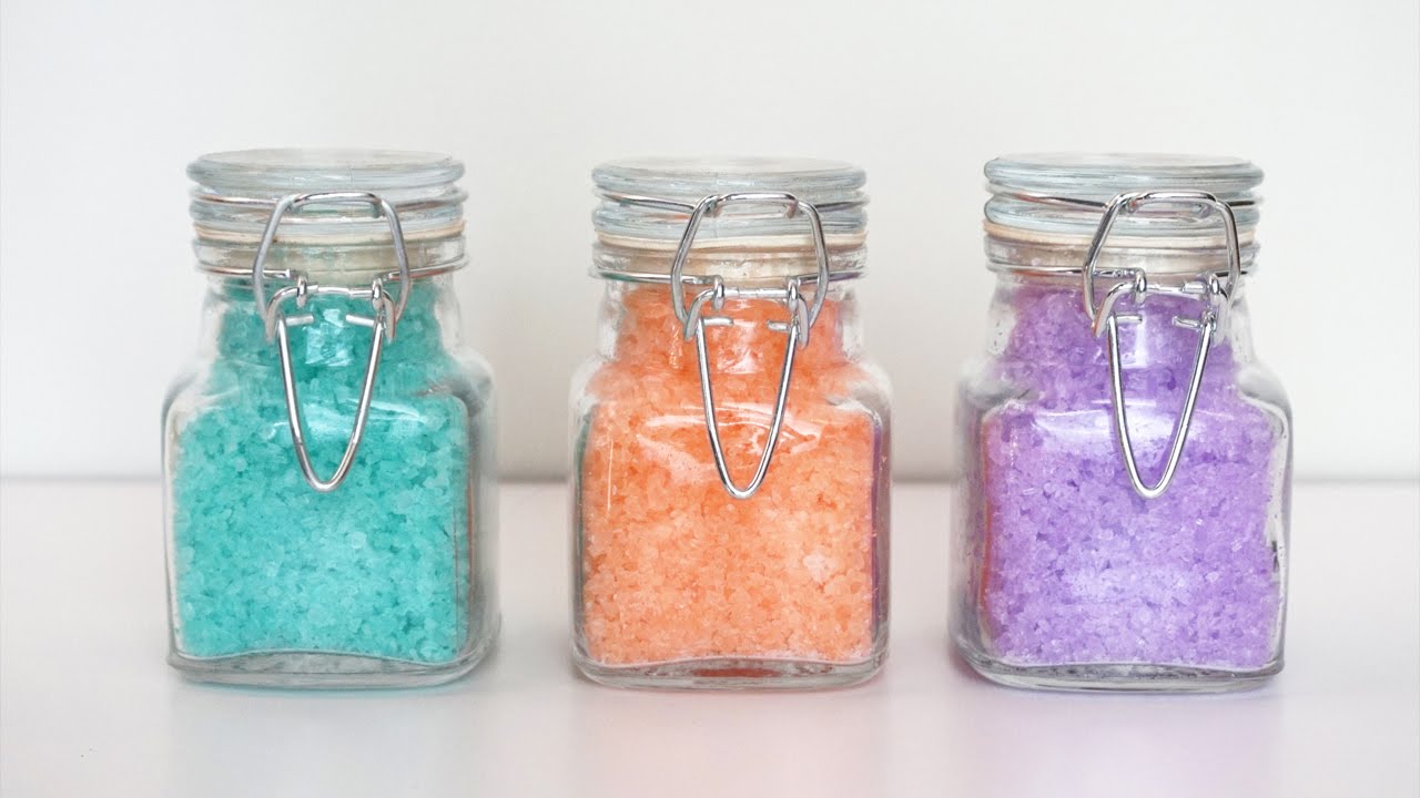 homemade bath salts