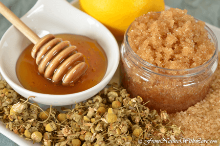 honey brown sugar scrub