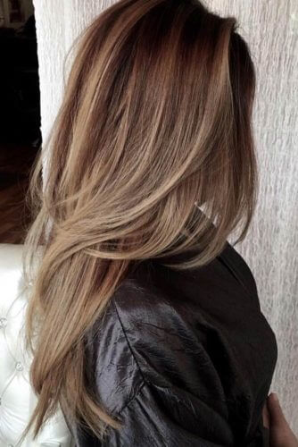 long tousled layers
