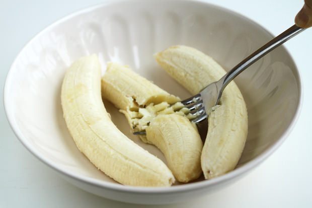 mashed banana