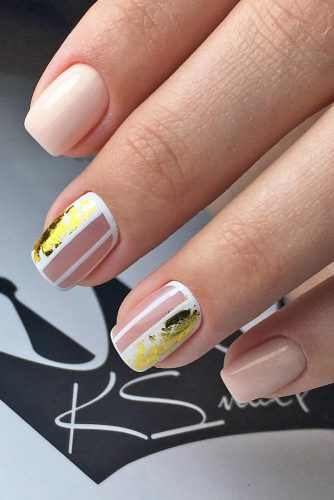 artsy nail design