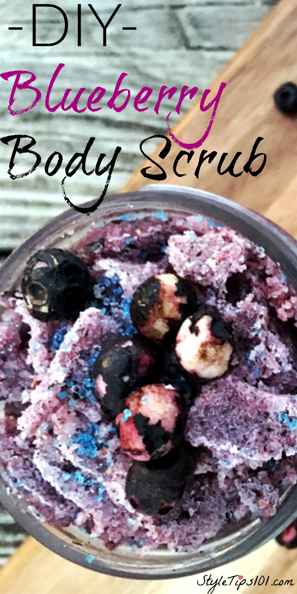 Blueberry Body Scrub
