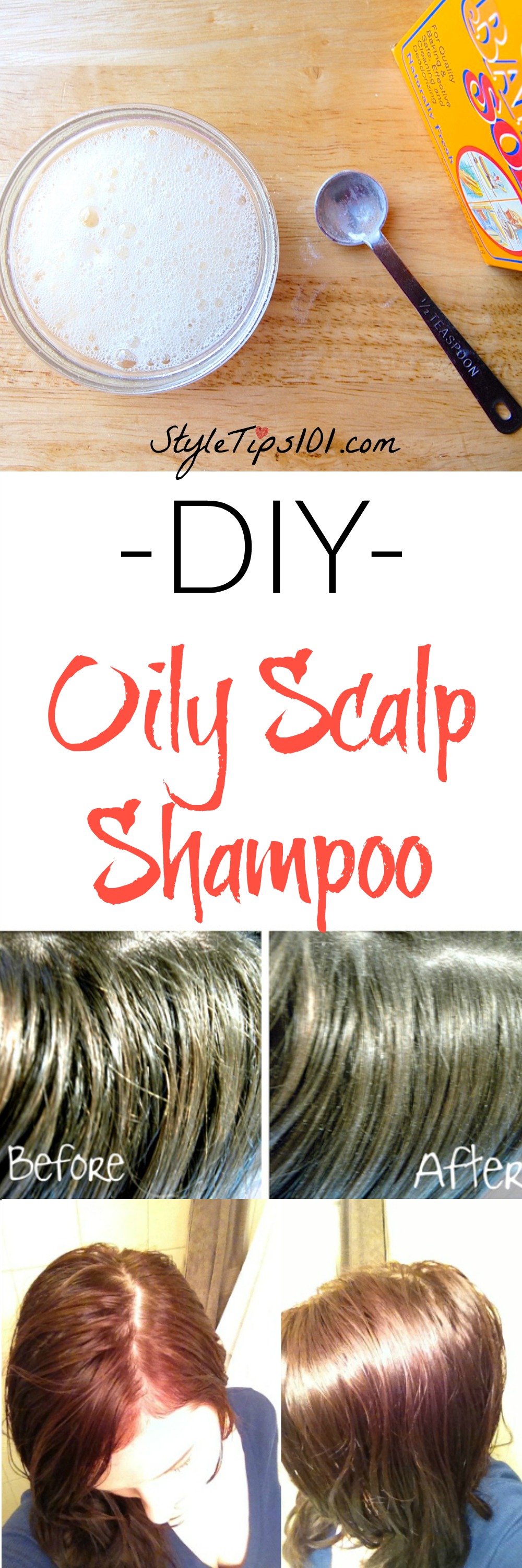 DIY Oily Scalp Shampoo