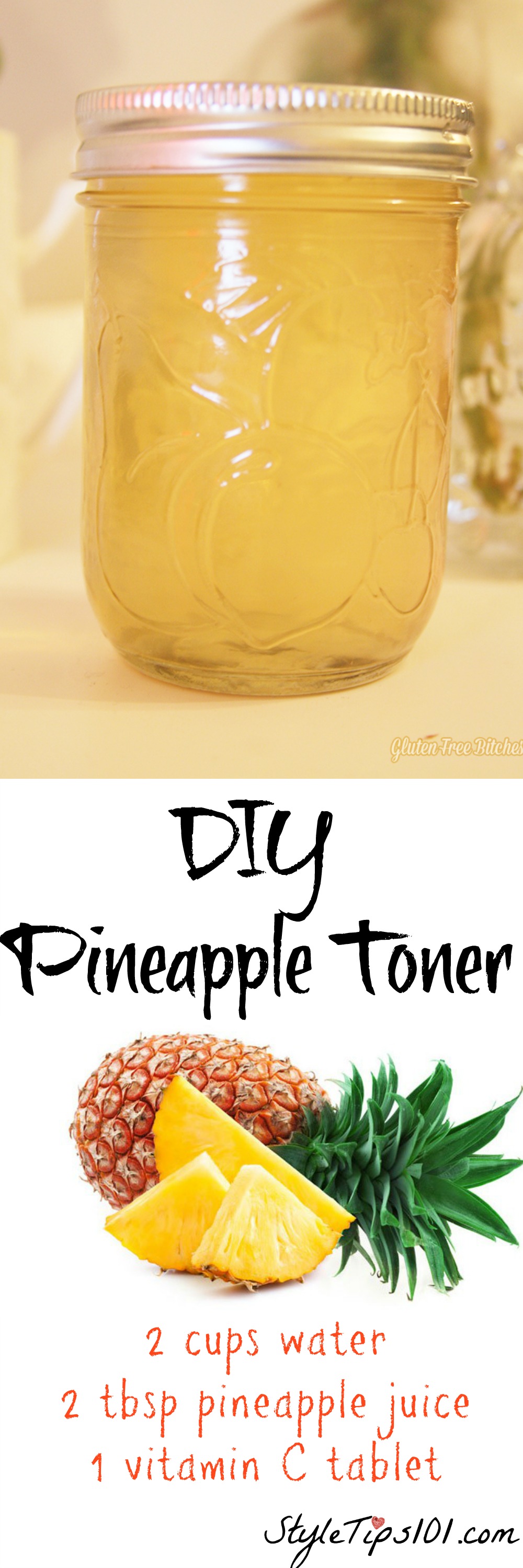 DIY Pineapple Toner