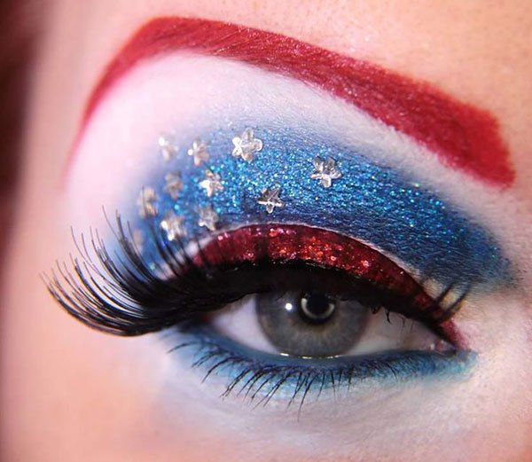 fourth of july makeup