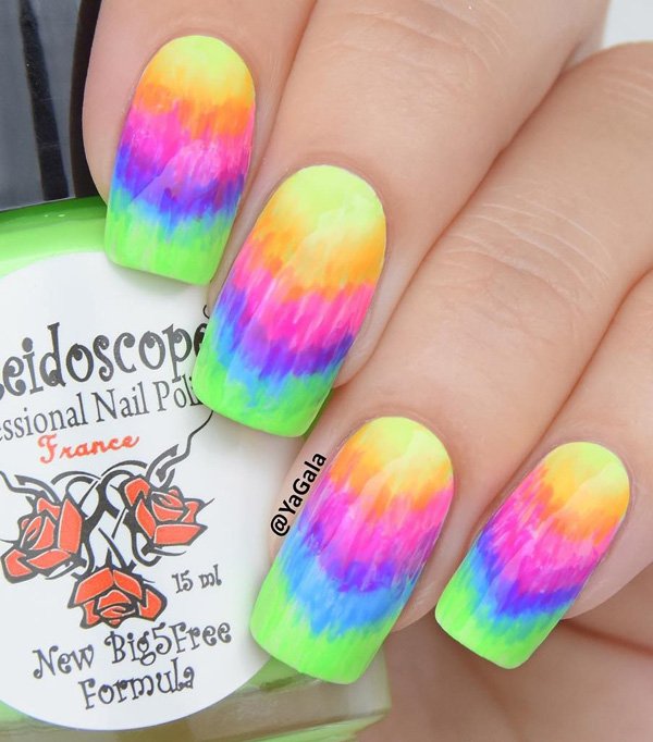 rainbow nails 18