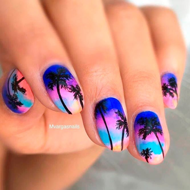 tropical nails 5