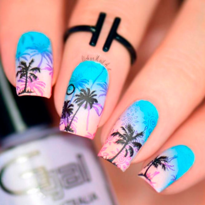 tropical nails 6