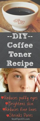 DIY Coffee Toner