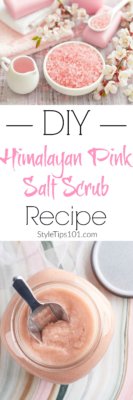 DIY Himalayan Pink Salt Scrub