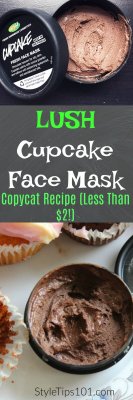 DIY Lush Cupcake Face Mask