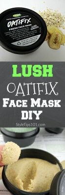 DIY Lush Oatifix mask