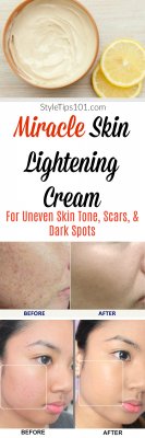 DIY Skin Lightening Cream