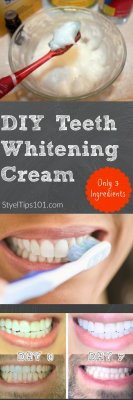 DIY Teeth Whitening Cream