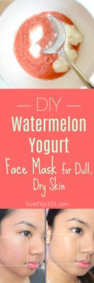 DIY Watermelon Face Mask