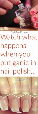 garlic for nails