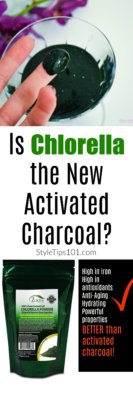 Homemade Chlorella Face Mask