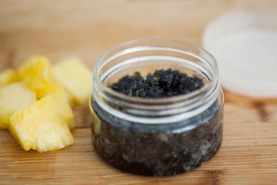 black sugar scrub