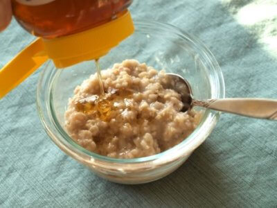 honey and oatmeal