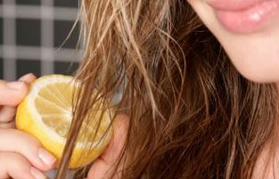 lemon juice natural hair lightener