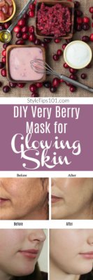 DIY Berry Yogurt Mask