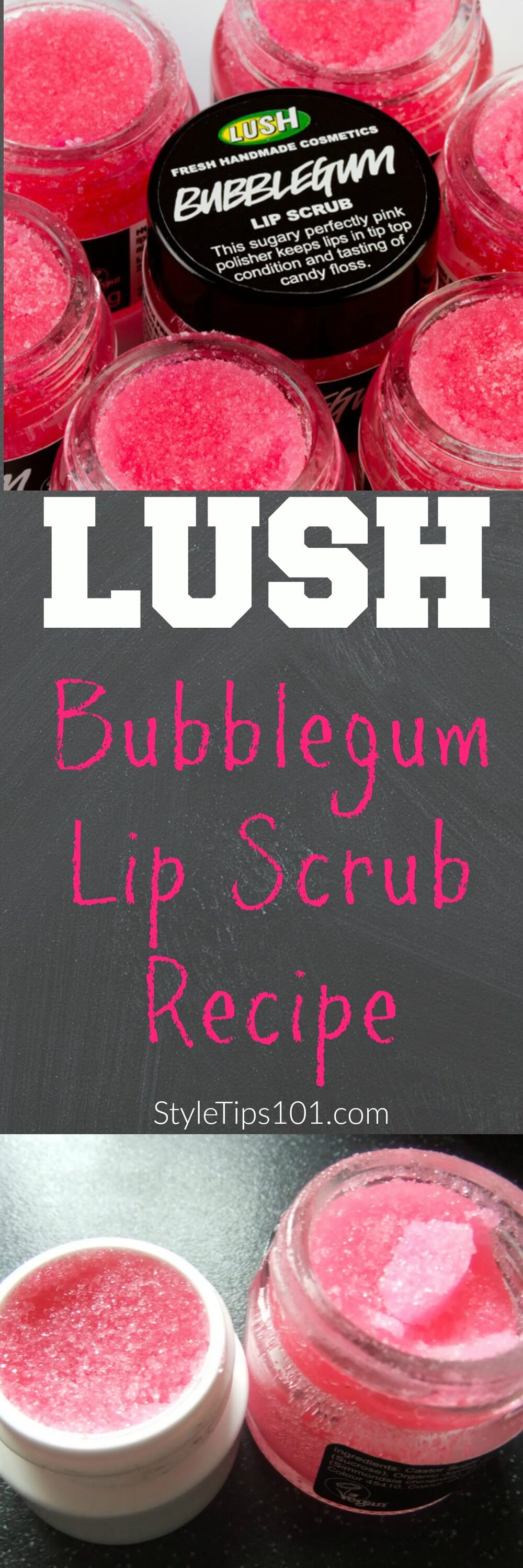 DIY Bubblegum Lip Sc