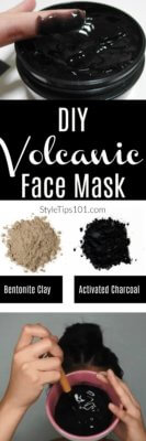 DIY Volcanic Face Mask