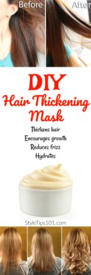How to Thicken Hair 