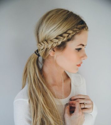 front row braid