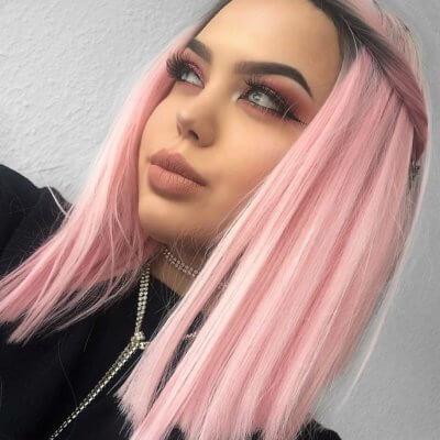 pink hair 19