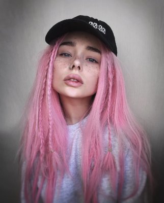 pink hair 20