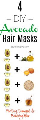 Avocado Hair Masks