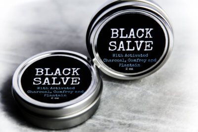 activated charcoal salve