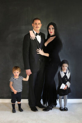 addams family halloween costume