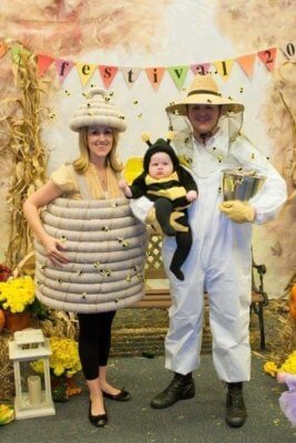 bee keepers family halloween costume