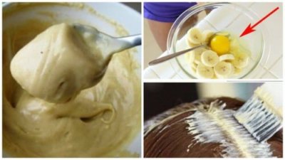 beer banana egg yolk honey for hair growth