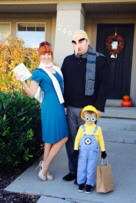 despicable me family halloween costume