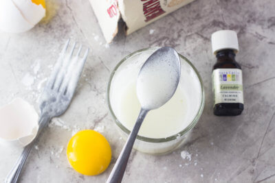 egg white mask