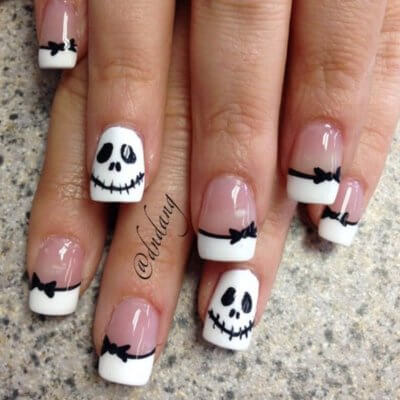 skeleton nails