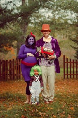 willy wonka halloween costume