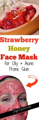 DIY Strawberry Honey Face Mask