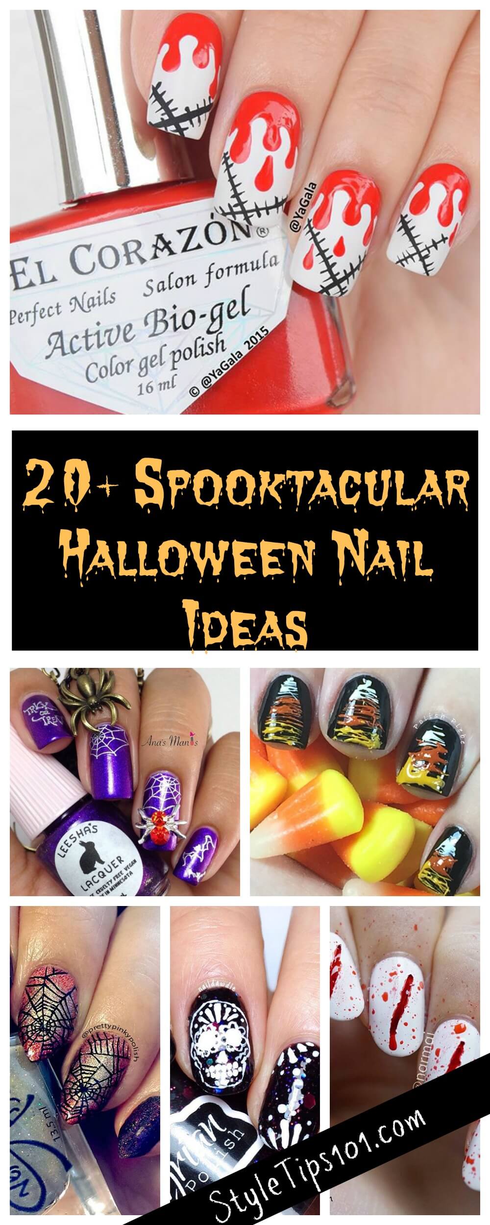 20+ Halloween Nail Ideas