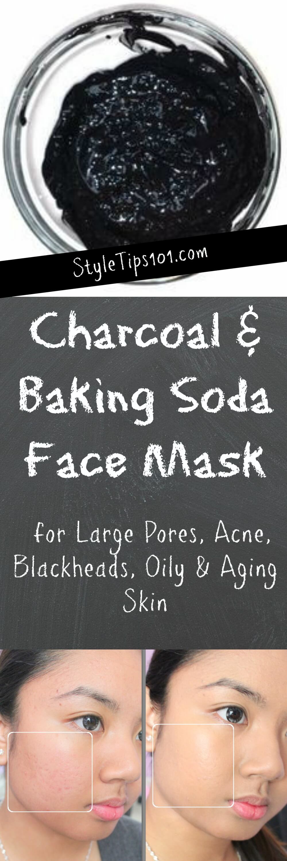 Charcoal and Baking Soda Face Mask for Flawless Skin