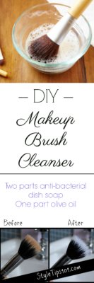 How to Clean Makeup Brushes