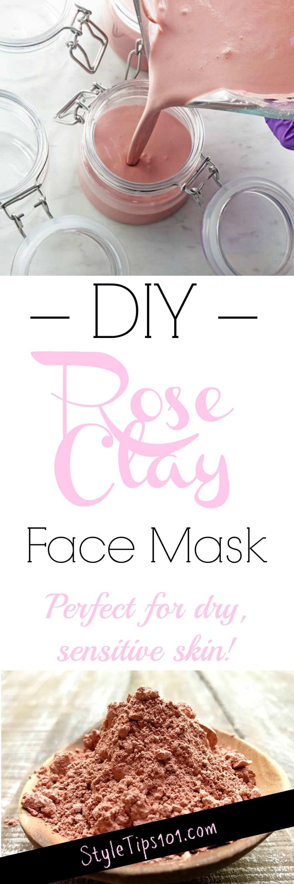 Rose Clay Benefits and Face Mask Recipe