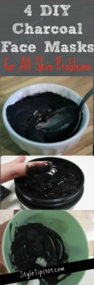 diy charcoal face masks